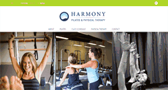 Desktop Screenshot of harmonypilates.com